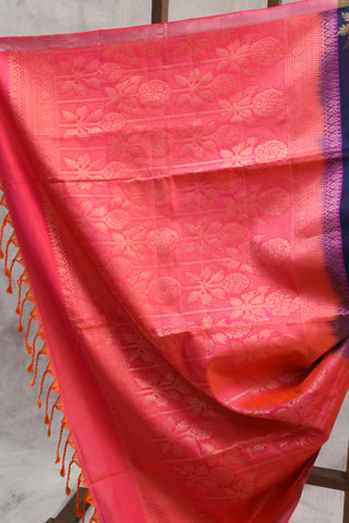 Violet Soft Silk Saree - SRVSSS298