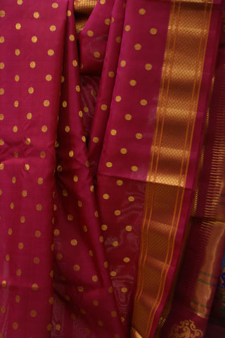 Pink Gadwal Silk Saree - SRPGSS395