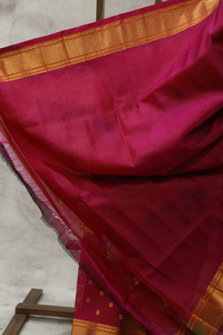 Pink Gadwal Silk Saree - SRPGSS395