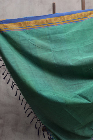 Light Green Cotton Ilkal Saree -SRGCIS327