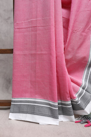 Pink Cotton Ilkal Saree -SRPCIS351