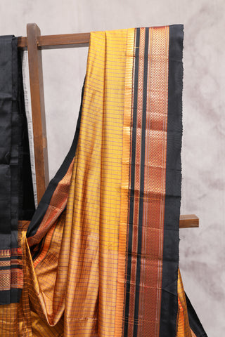 Gold Silk Ilkal Saree-SRGSIS74