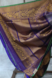 Light Purple Gadwal Silk Saree - SRLPGSS421
