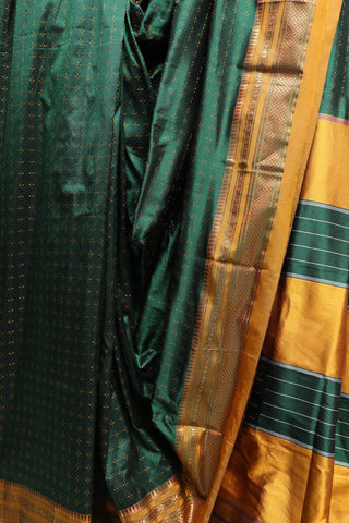 Green Silk Ilkal Saree-SRGSIS80