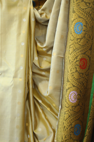 Sand Gadwal Silk Saree - SRSGSS420