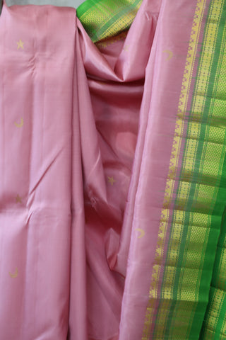 Pink Silk Ilkal Saree - SRPSIS114