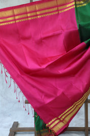 Green Silk Ilkal Saree - SRGSIS118