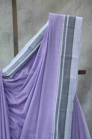 Lilac Cotton Ilkal Saree -SRLCIS379