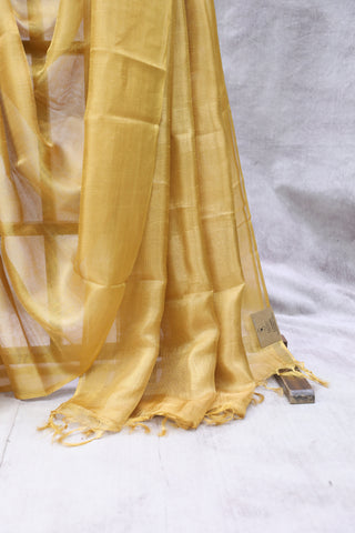 Golden Tissue Tussar Silk Saree - SRGTTSS264