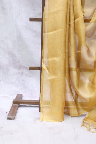 Golden Tissue Tussar Silk Saree - SRGTTSS264