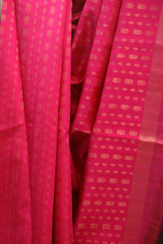 Pink Raw Silk Saree - SRPSS423