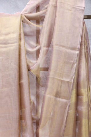 Purple Tissue Tussar Silk Saree - SRPTTSS268