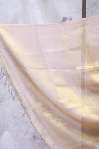 Purple Tissue Tussar Silk Saree - SRPTTSS268