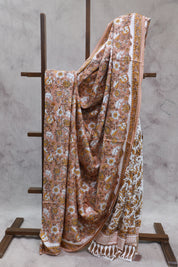 Peach HBP Modal Silk Saree - SRPMSS142-PI