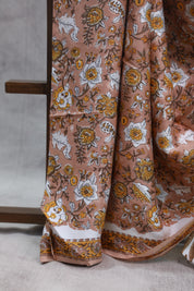 Peach HBP Modal Silk Saree - SRPMSS142-PI