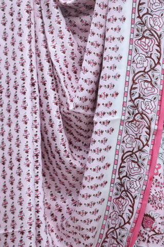 Pink HBP Modal Silk Saree - SRPMSS141