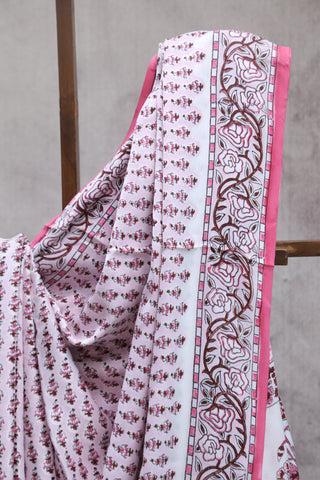 Pink HBP Modal Silk Saree - SRPMSS141