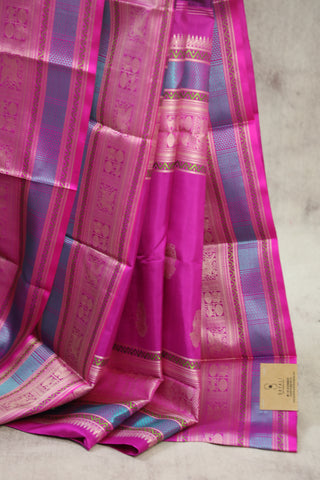 Purple Kanjeevaram Silk Saree - SRPKSS565