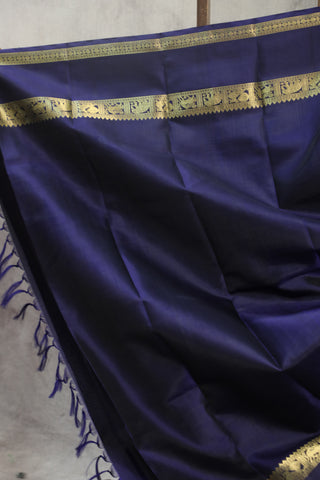 Purple Kanjeevaram Silk Saree - SRPKSS561