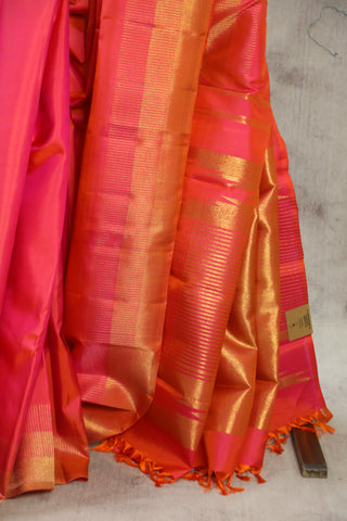 Pink Kanjeevaram Silk Saree - SRPKSS512