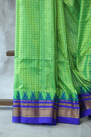 Green Silk Ilkal Saree - SRGSIS123