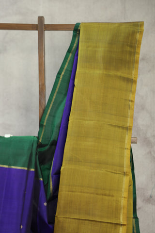 Violet  Kanjeevaram Silk Saree - SRVKSS517