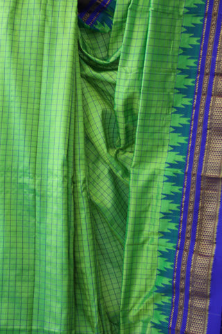 Green Silk Ilkal Saree - SRGSIS123