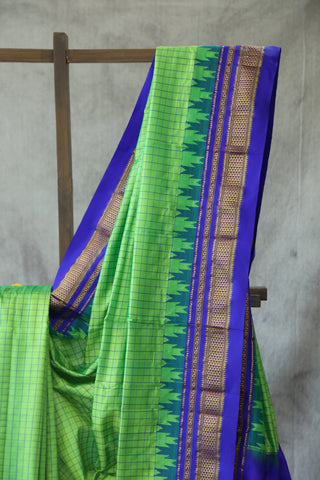 Green Silk Ilkal Saree - SRGSIS123