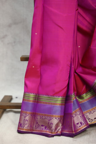 Pink Kanjeevaram Silk Saree - SRPKSS519