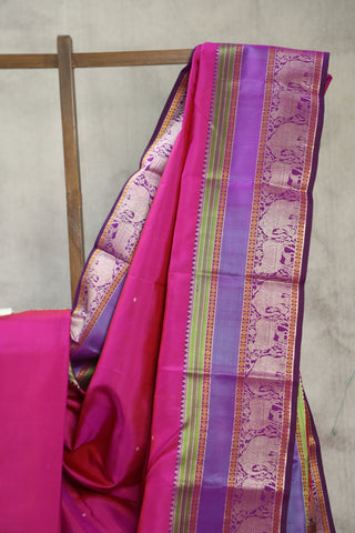 Pink Kanjeevaram Silk Saree - SRPKSS519