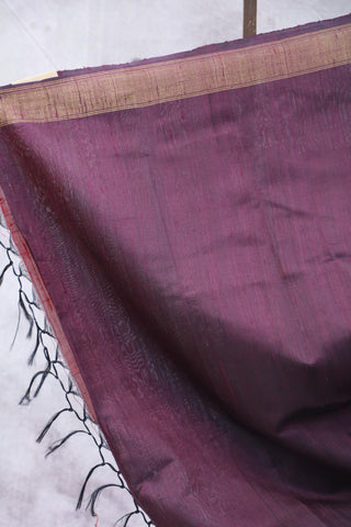 Maroon Silk Saree - SRGRSS639