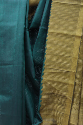 Dark Green Silk Saree - SRDGRSS640