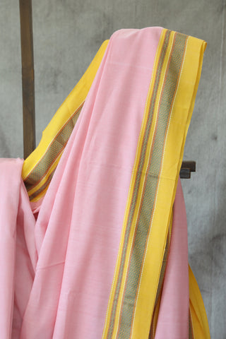 Light Pink Cotton Ilkal Saree -SRLPCIS380