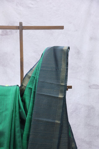 Green Silk Saree - SRGRSS637