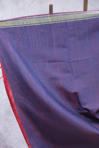 Maroon Silk Saree - SRMRSS636