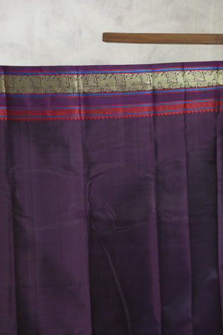 Peacock Blue Kanjeevaram Silk Saree - SRPBKSS531