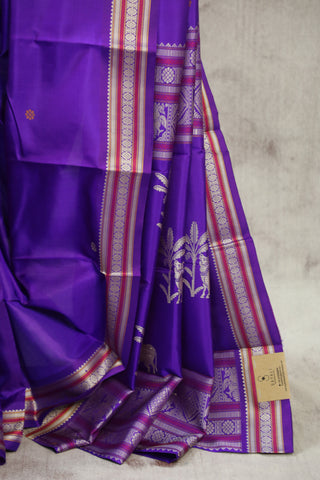 Purple Kanjeevaram Silk Saree - SRPKSS574