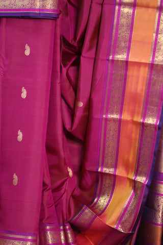 Rani Pink Kanjeevaram Silk Saree - SRRPKSS568