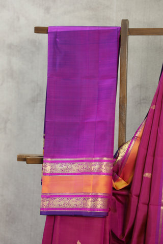 Rani Pink Kanjeevaram Silk Saree - SRRPKSS568