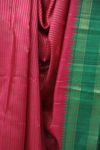 Pink Raw Silk Saree - SRPRSS608