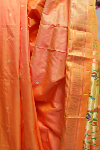 Mango Silk Paithani Saree -  SRMSPS293