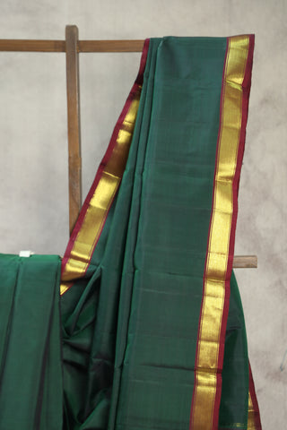 Green Kanjeevaram Silk Saree - SRGKSS547