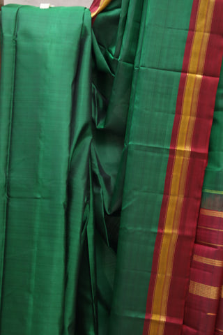 Green Kanjeevaram Silk Saree - SRGKSS543