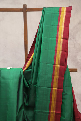 Green Kanjeevaram Silk Saree - SRGKSS543