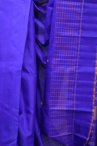 Blue Kanjeevaram Silk Saree - SRBKSS541