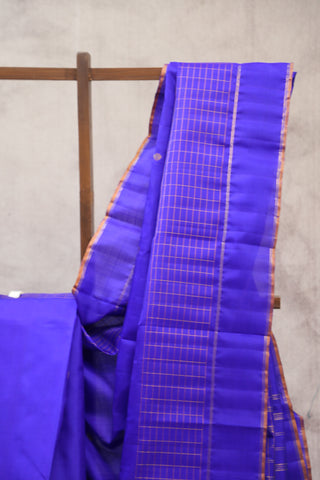 Blue Kanjeevaram Silk Saree - SRBKSS541