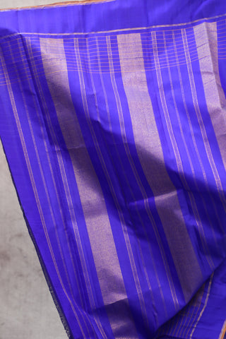 Blue Kanjeevaram Silk Saree - SRBKSS541