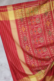 Maroon Rajkot Patola Silk Saree - SRMRPSS218