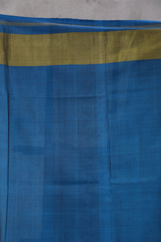 Peacock Blue Rajkot Patola Silk Saree-SRPBRPSS40EX