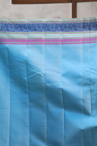 Blue Kanjeevaram Silk Saree - SRBSS538